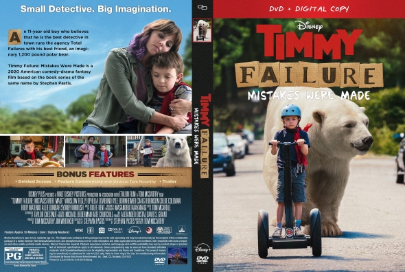 Timmy Failure Mistakes Were Made 2020 DVD SKNMART