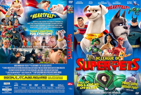 DC League of Super-Pets (DVD) 