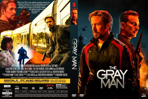 The Gray Man (2022) DVD Free Shipping