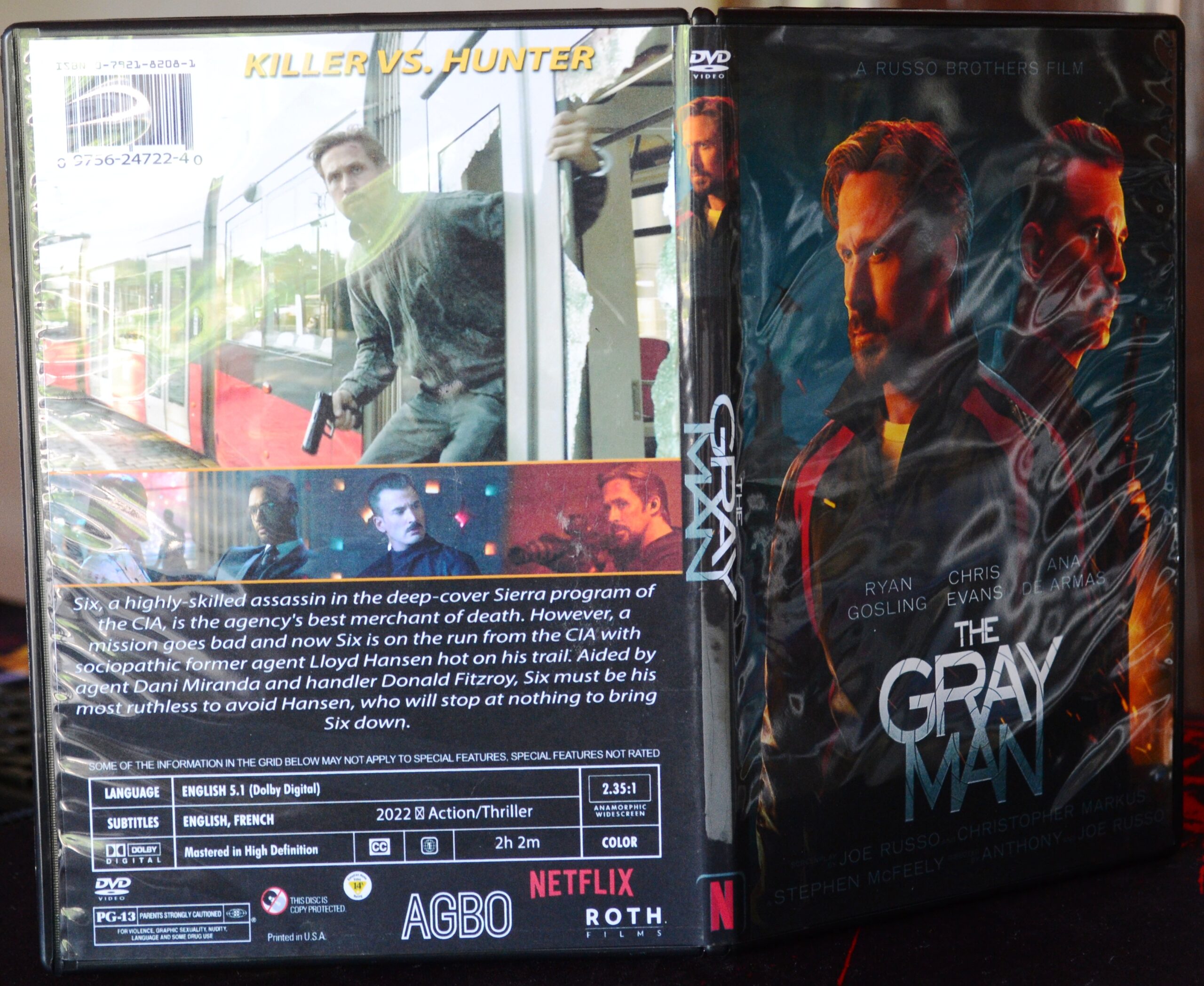 Gray Man: : DVD & Blu-ray