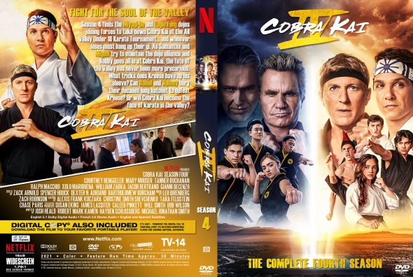 Cobra Kai Complete 4th Season Region Free 2 Discs Dvd Sknmart