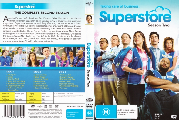  SUPERSTORE-STAFFEL 2 - MOVIE [DVD] [2017] : Movies & TV