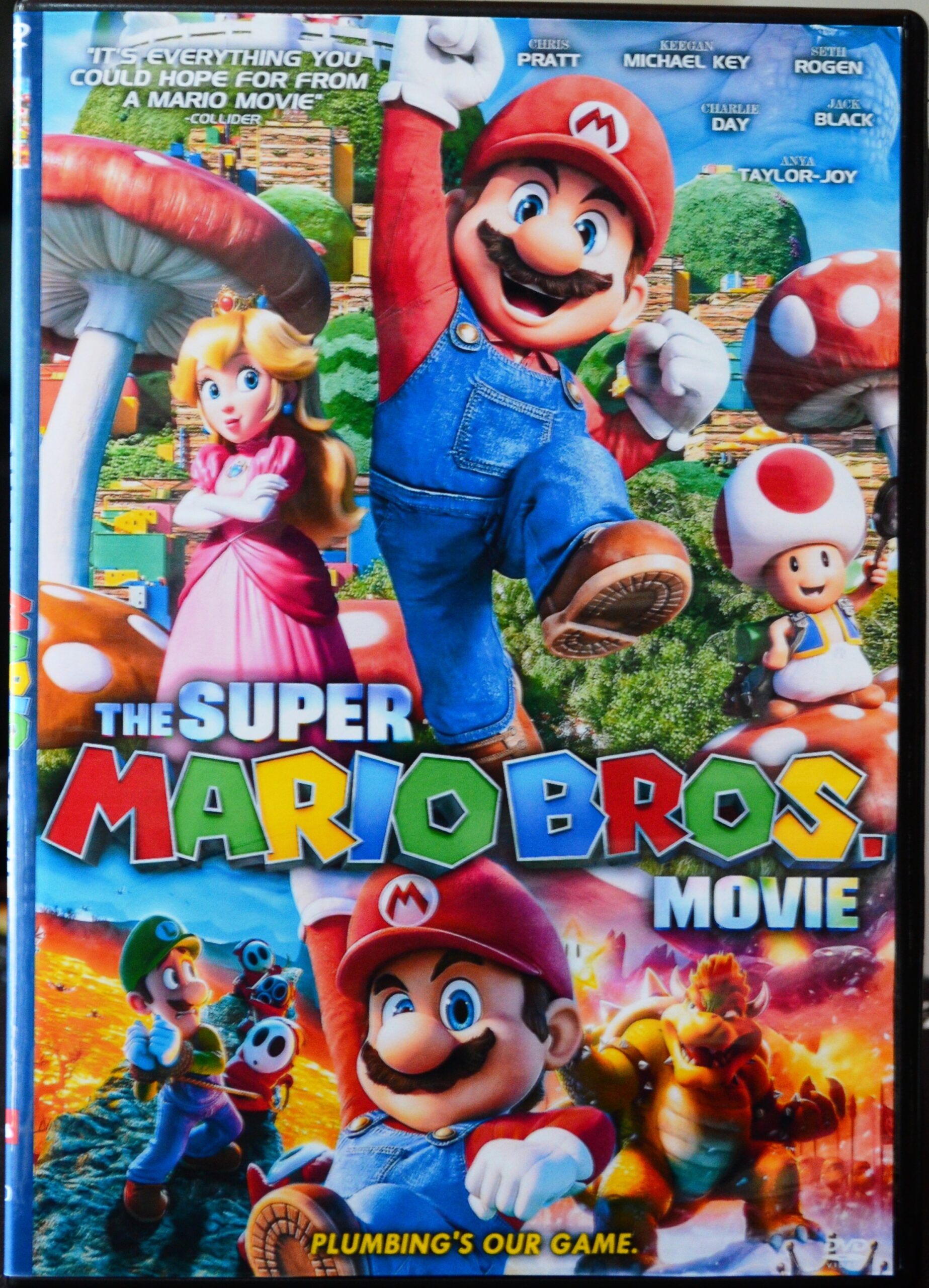 Super Mario Bros O Filme DVD 2023