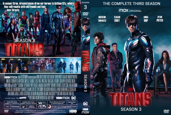 Titans Complete 3rd Season Region Free (2 DISCS) DVD - SKNMART