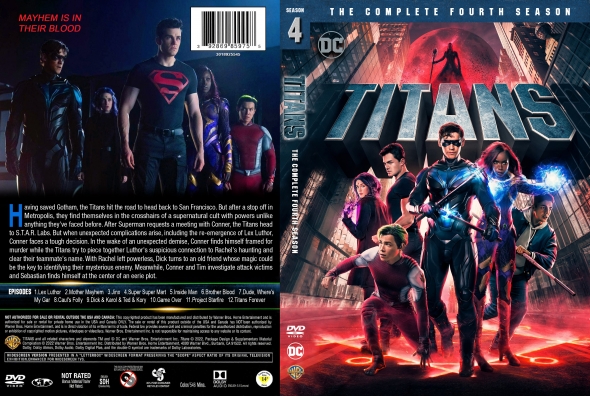 Titans Complete 3rd Season Region Free (2 DISCS) DVD - SKNMART