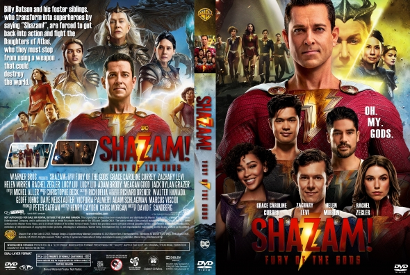 Shazam! Fury of the Gods [Blu-ray] [2023] [Region  