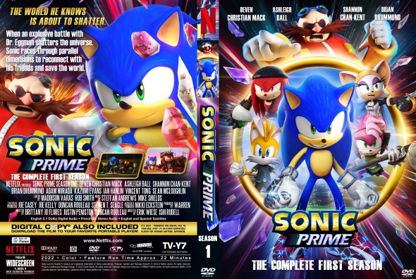 Sonic Prime DVD 