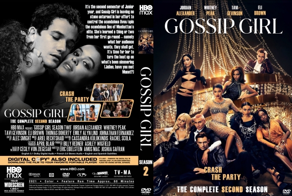 DVD GOSSIP GIRLS Complete 2nd Season. TVs Sexiest Drama 7 Disc Set