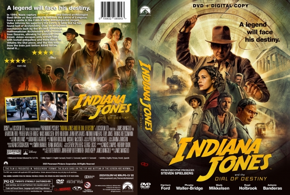 Indiana Jones and the Dial of Destiny (2023) DVD