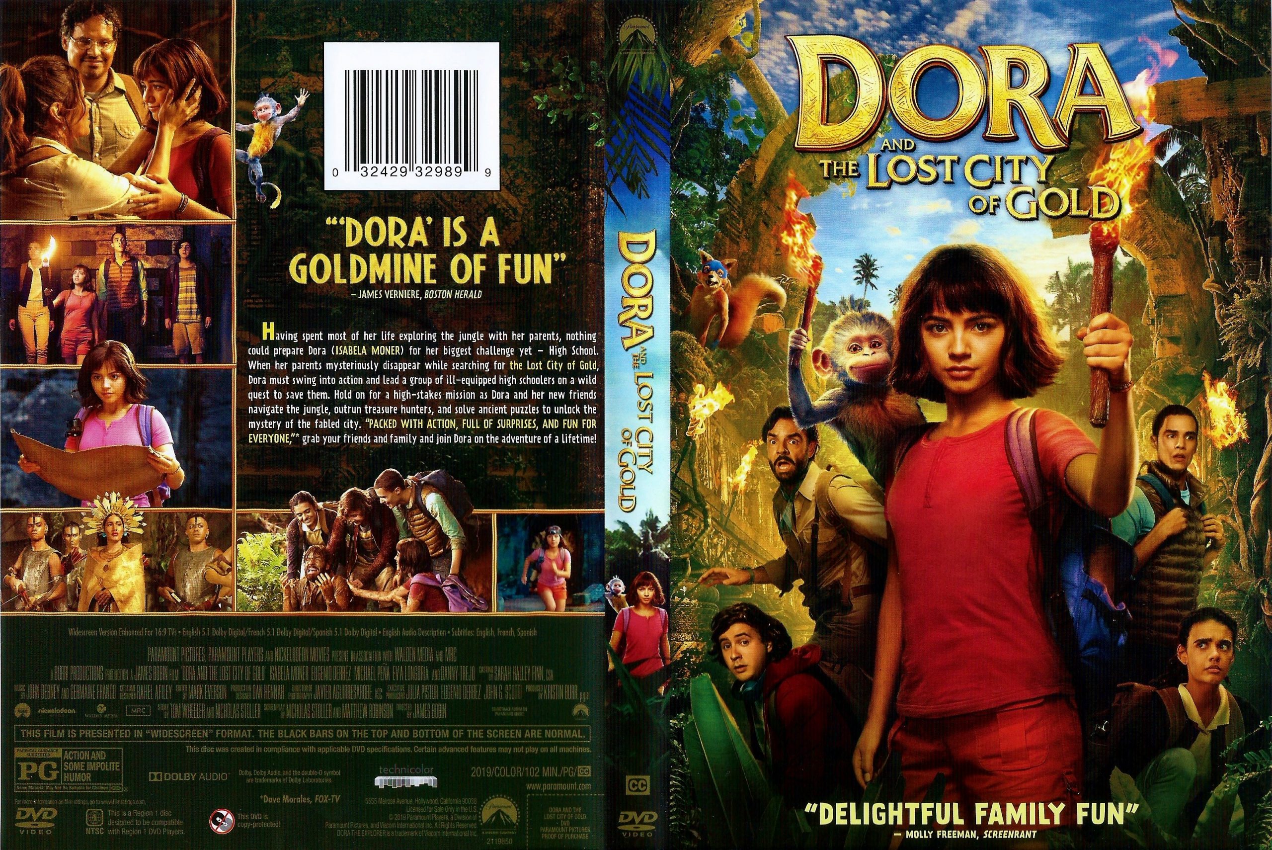 Dora and the Lost City of Gold 2019 Region Free DVD SKNMART