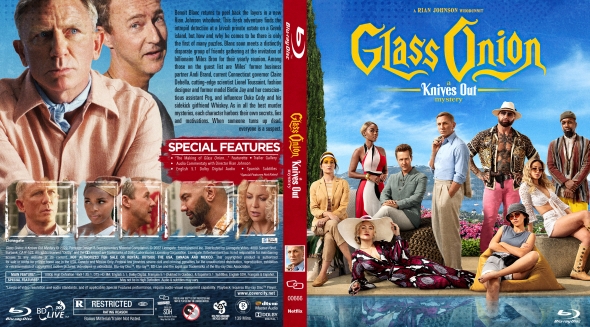 Glass Onion A Knives Out Mystery 2022 Region Free BLU RAY SKNMART