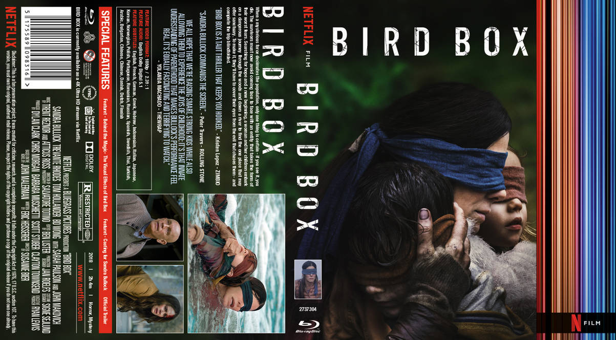 Bird Box 2018 Region Free BLU RAY SKNMART