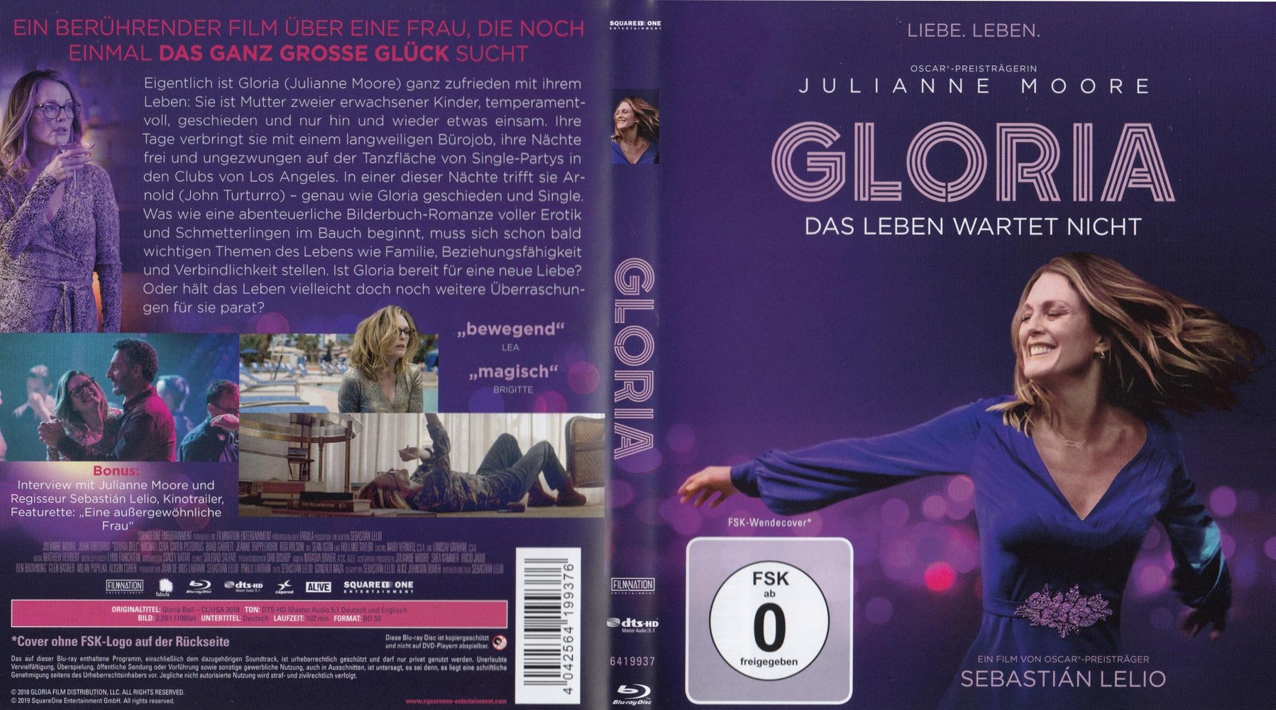 Gloria Bell 2019 Region Free BLU RAY SKNMART