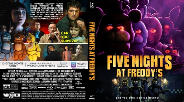 Five Nights at Freddy s 2023 Region Free BLU RAY SKNMART