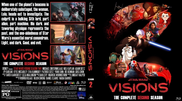 Star Wars: Visions Complete 1st Season Region Free BLU-RAY - SKNMART
