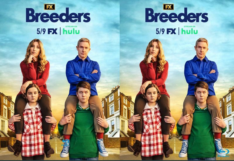 Breeders (2020) Complete 1st Season Region Free Blu-Ray