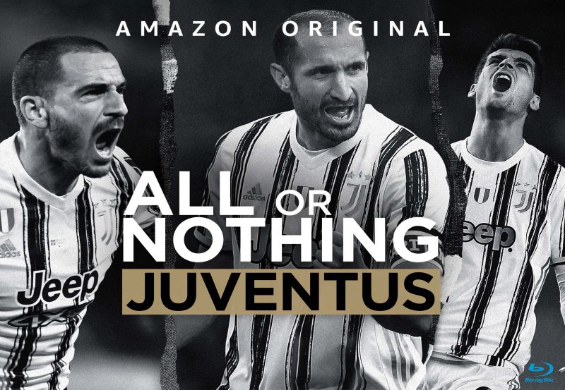 All or Nothing: Juventus (2021) Complete 1st Season Region Free Blu-Ray