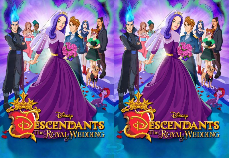 Descendants The Royal Wedding (2021) Region Free Blu-Ray