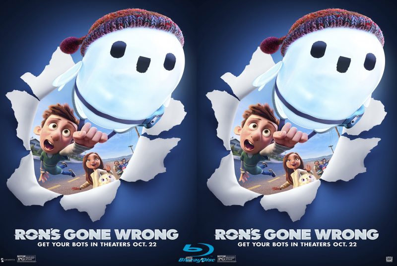 Ron's Gone Wrong (2022) Region Free Blu-Ray