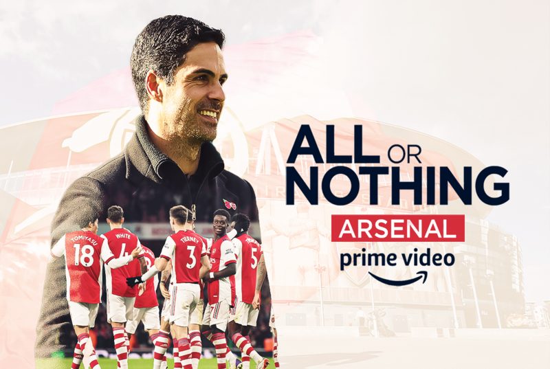 All or Nothing: Arsenal (2022) Complete 1st Season Region Free Blu-Ray