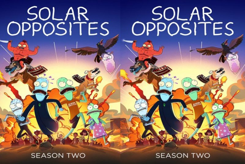 Solar Opposites (2021) Complete 2nd Season Region Free Blu-Ray