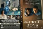 Front cover of the Nickel Boys DVD showing two boys leaning over and looking up at the camera with the title 'Nickel Boys'