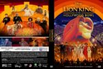 Front cover: The Lion King at the Hollywood Bowl with a giant lion head and a stage full of performers against a bright orange background.