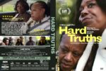 DVD cover for the film Hard Truths with close-up portraits of two women and a bold yellow title on a dark background.