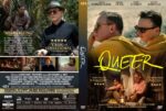 Front cover of the DVD Queer, showing two men in sunglasses on a beach with a bold yellow title. Cast names listed above.
