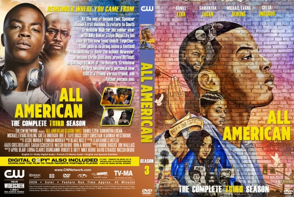 All American (2021) Complete 3rd Season - Blu-Ray / DVD / USB