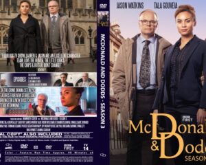 McDonald and Dodds (2022) Complete 3rd Season -Blu-Ray / DVD / USB