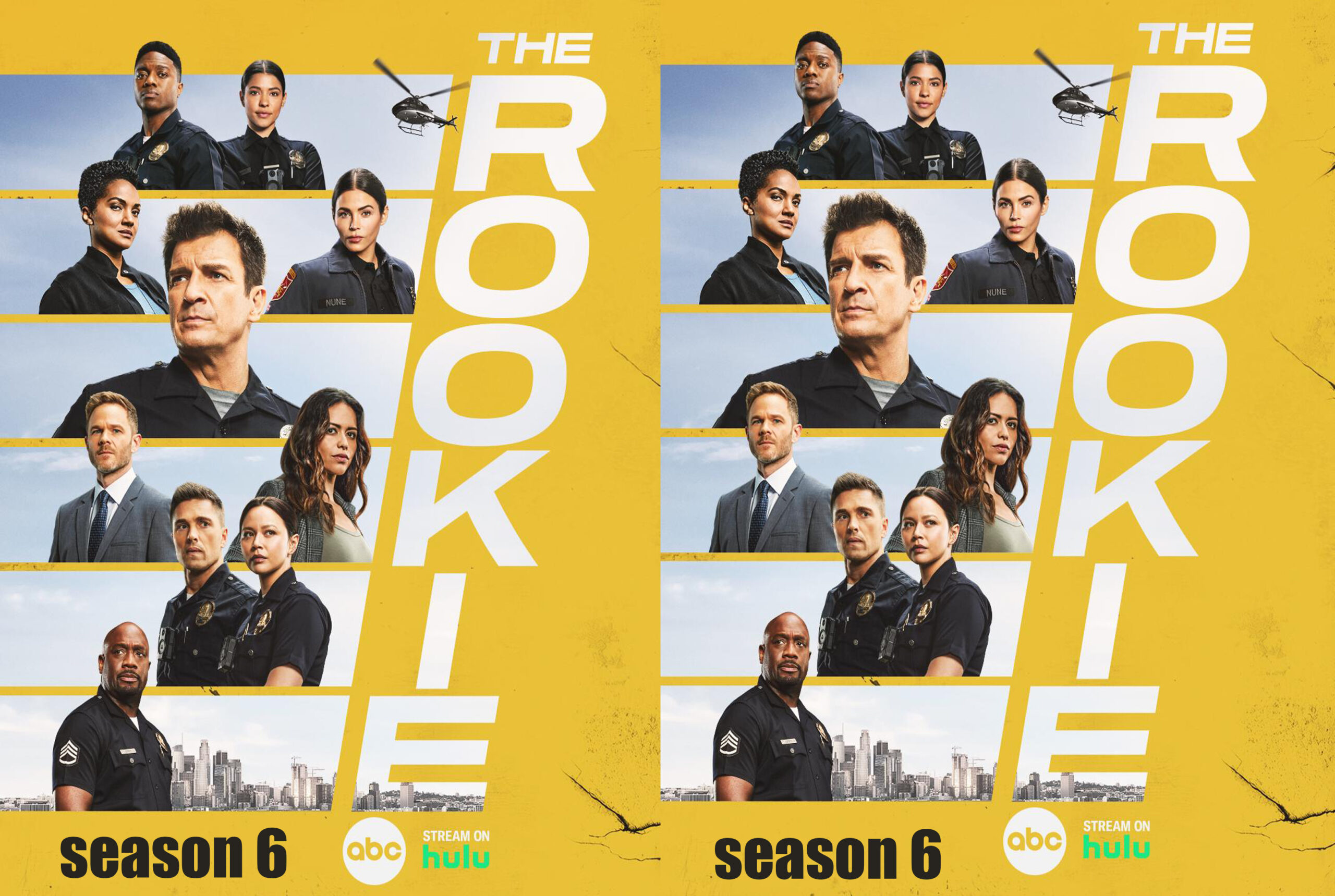 The Rookie (2024) Complete 6th Season - Blu-Ray / DVD / USB