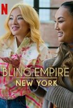 Netflix poster for Bling Empire: New York showing two smiling women in stylish outfits.