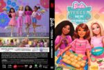 Front cover of Barbie Teresa: Recipe for Friendship DVD with three Barbie friends in a colorful kitchen and baking props in bright pinks and teals.