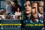 Front cover poster for Junction: Death for Profit, showing multiple actor portraits against a dark blue background with pills and the bold yellow title.