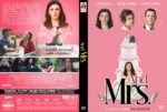 DVD cover for 'And Mrs.', pink background, wedding cake centerpiece, and circular cast headshots at the top with the bold title.