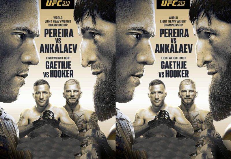 UFC 313: Pereira vs. Ankalaev (2025) Region Free Blu-Ray