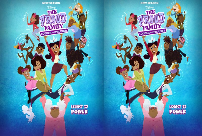 The Proud Family Louder and Prouder (2022) Complete 1st Season Region Free DVD