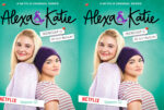 Netflix original poster for Alex & Katie; two smiling women against a teal background with a friendship slogan.