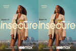 Two identical HBO promotional posters side by side featuring a woman in a beige coat against a blue skyline with 'Season 04' and 'Final Season' text and a city below.