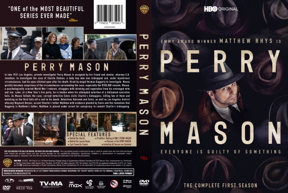 Perry Mason (2020) Complete 1st Season -Blu-Ray / DVD / USB