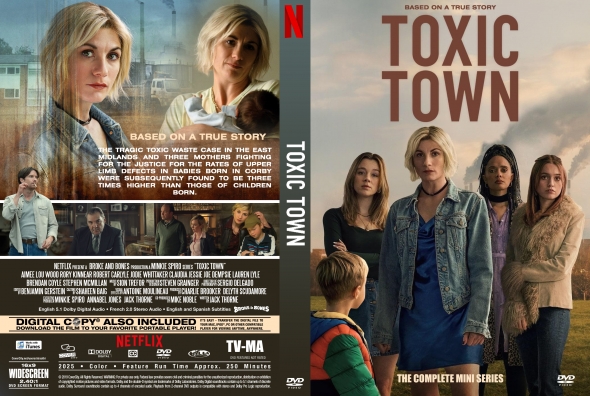 Toxic Town (2024) Complete 1st Season -Blu-Ray / DVD / USB