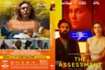 The Assessment DVD cover front: bearded man and a woman in a yellow-lit setting, bold yellow title at the bottom.