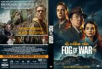 Two-panel DVD cover for 'Fog of War': front shows the title with main characters in period gear against a smoky battlefield; back features action montage, cast list, and production info with the tagline 'The most powerful weapon is deception.'