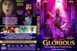 DVD cover for the horror film Glorious with a man in a purple-lit room and a looming figure reaching toward the viewer; title and cast names visible.