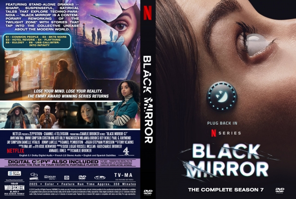 Black Mirror (2025) Complete 7th Season -Blu-Ray / DVD / USB