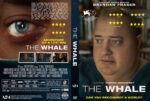 The Whale DVD cover — front shows a man looking to the side with the title and star ratings; back features a close-up eye and cast photos.