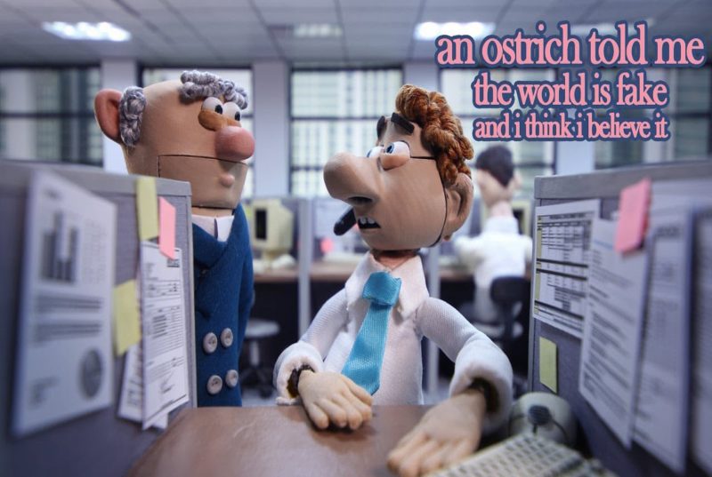 An Ostrich Told Me The World Is Fake And I Think I Believe It (2021) Blu-Ray