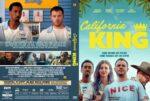 Front cover of a California King DVD: four young people against a blue-teal gradient, bold yellow 'California King' title with a crown icon on the right edge.