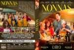 Movie poster for Nonna's featuring a group of people at a busy diner counter, bright yellow title and the tagline 'Your table is waiting'.
